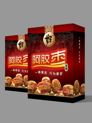 好牌阿膠棗包裝設(shè)計