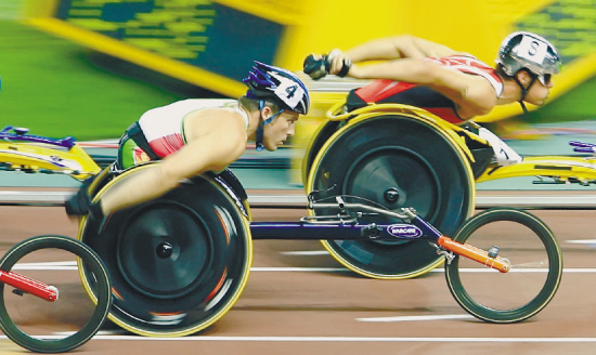 亞殘運會比賽中的運動員_2022年杭州亞殘運會會徽正式發布_高瑞品牌